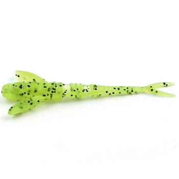FishUp Flit 1,5" - 4,1cm - 10 Stück - Farbe 026 - Flo Chartreuse/Green